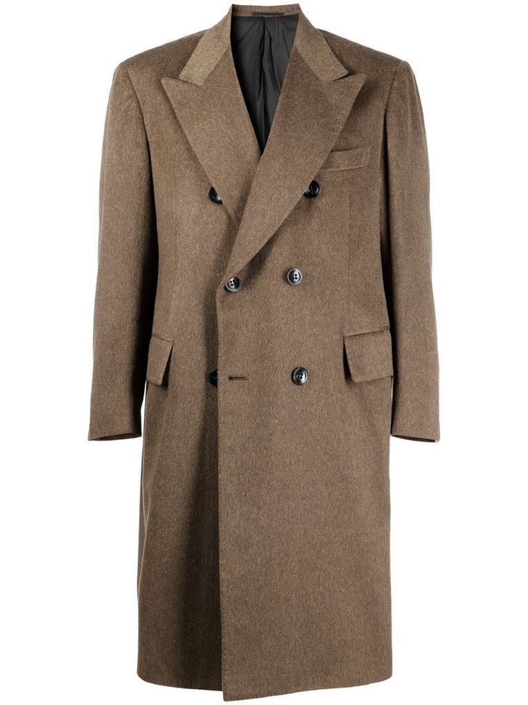 cashmere double breasted coat