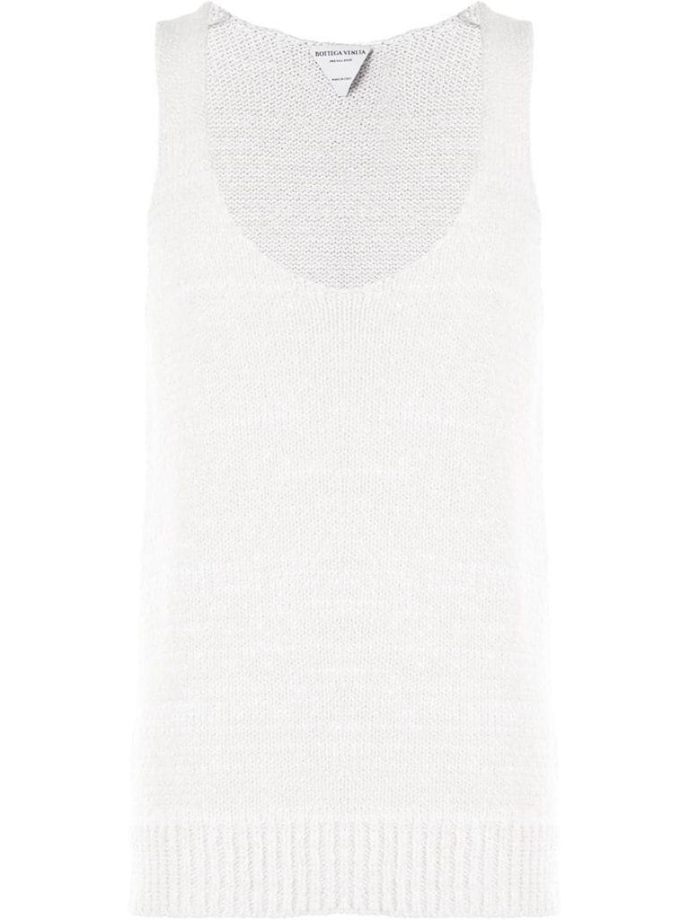 knitted vest top