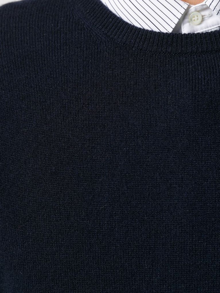 fine knit crewneck jumper