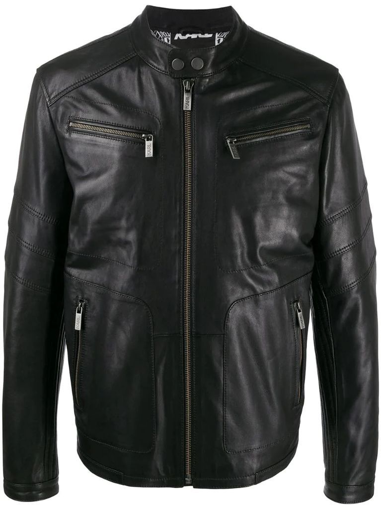 racer leather jacket
