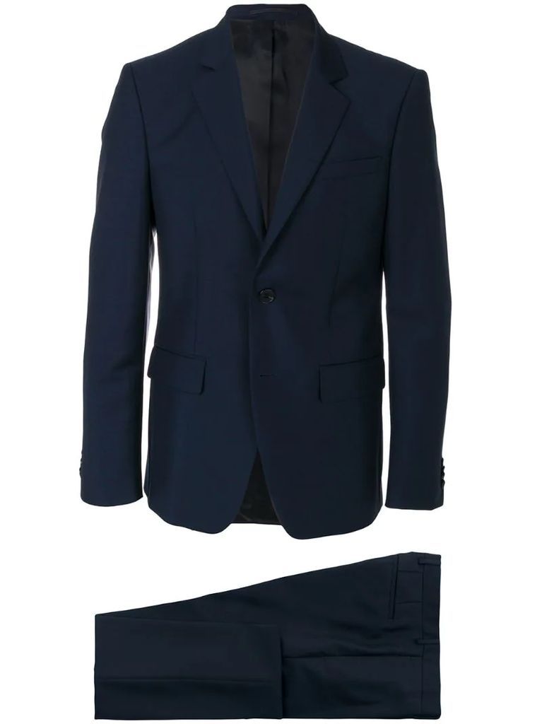formal fitted two-piece suit
