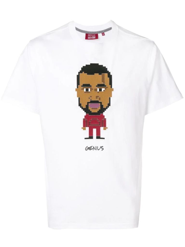 Kanye West printed T-shirt