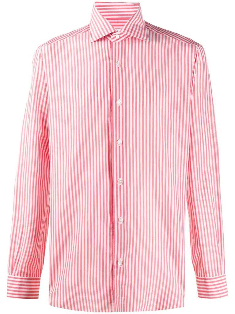 striped regular-fit shirt