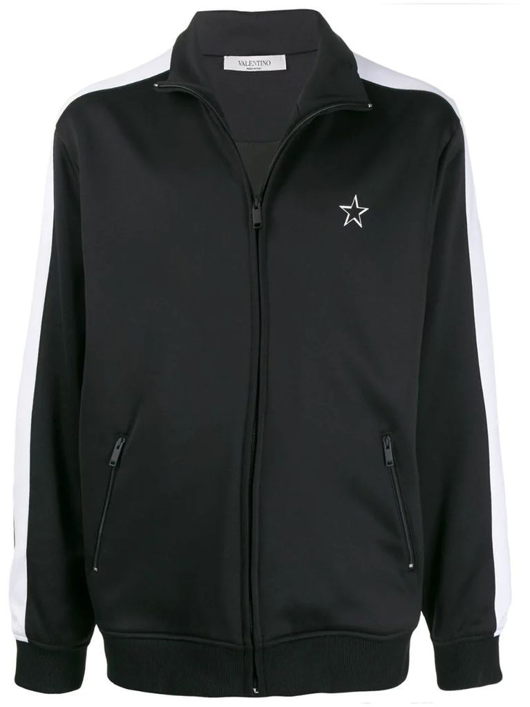 star print sports jacket