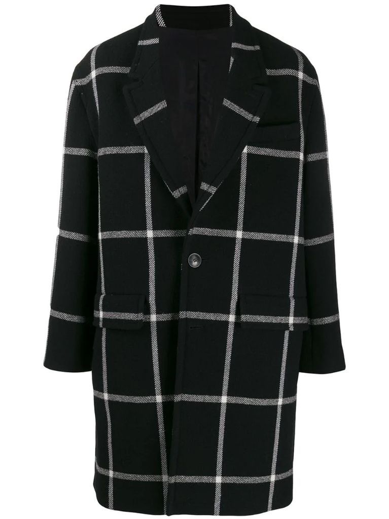 Oversized Two Button Coat