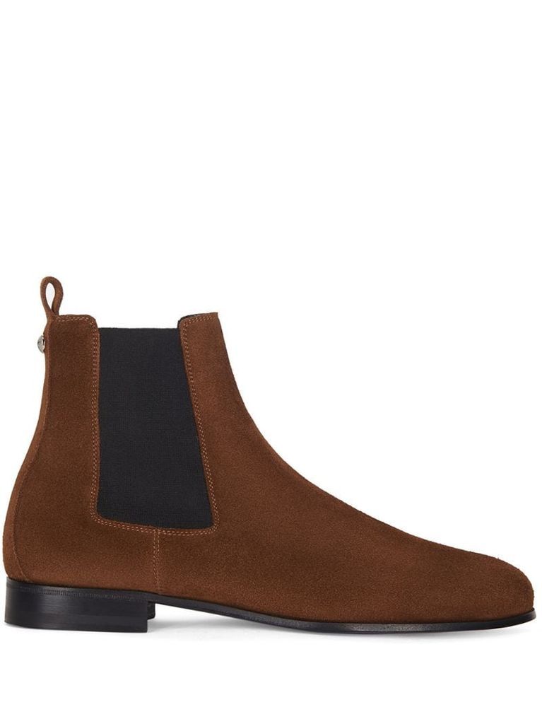 suede Chelsea ankle boots