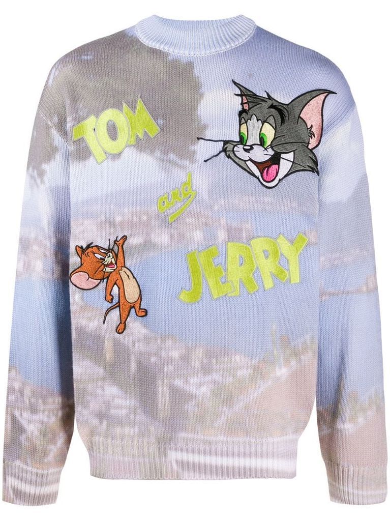 Tom & Jerry print jumper