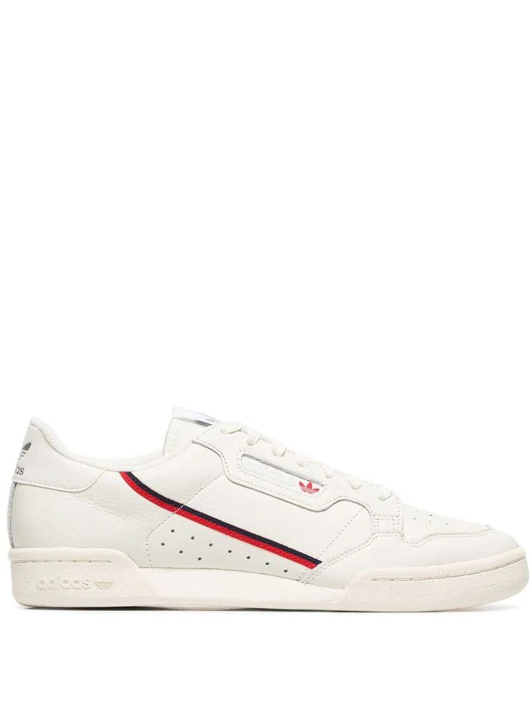 white continental rascal leather sneakers