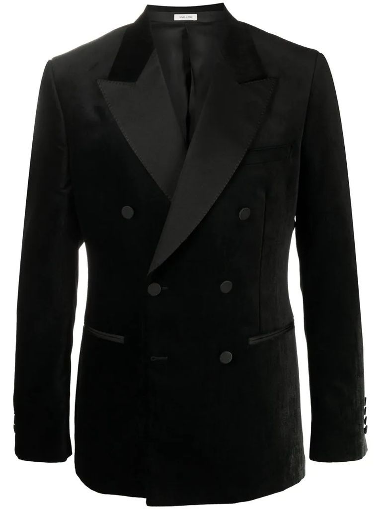 double-breasted dinner jacket