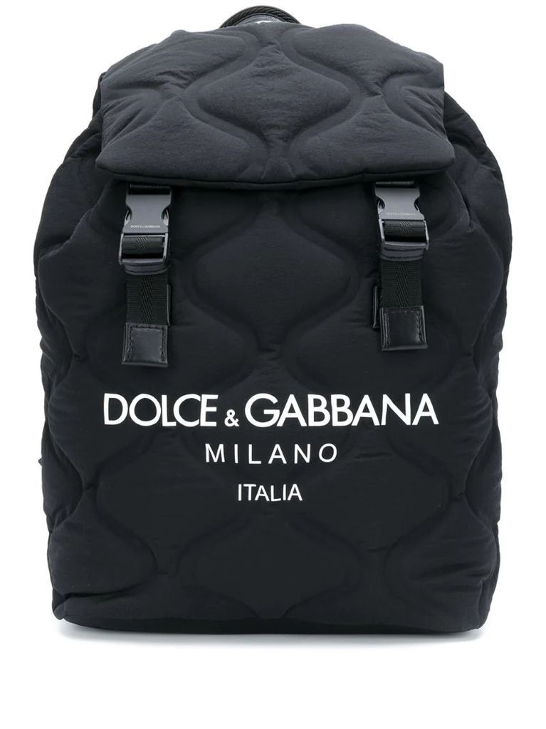 Palermo Tecnico logo-print backpack