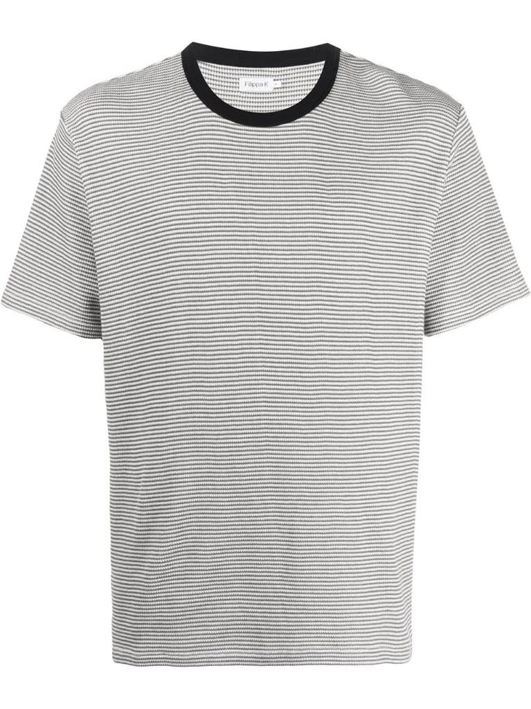 horizontal striped T-shirt
