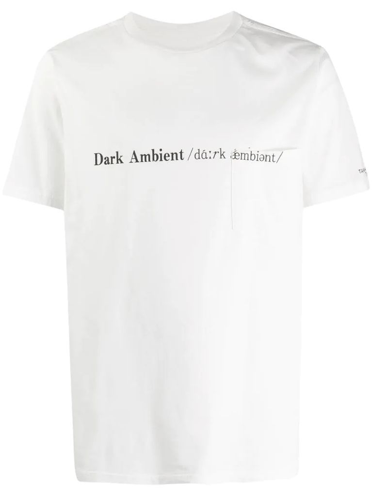 Dark Ambient patch pocket T-shirt