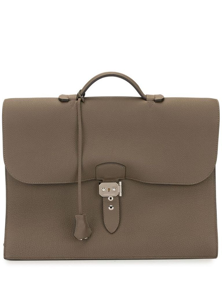 pre-owned Sac a Depeche 38 briefcase