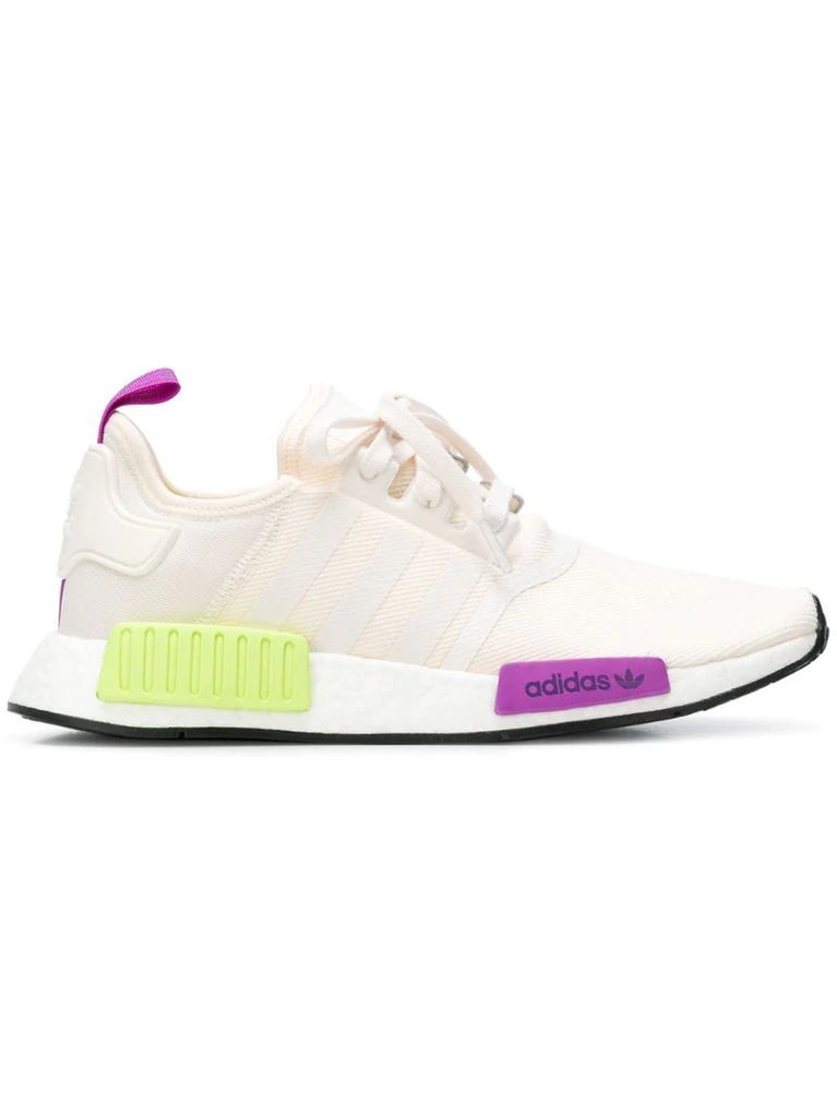 NMD R1 neon sneakers