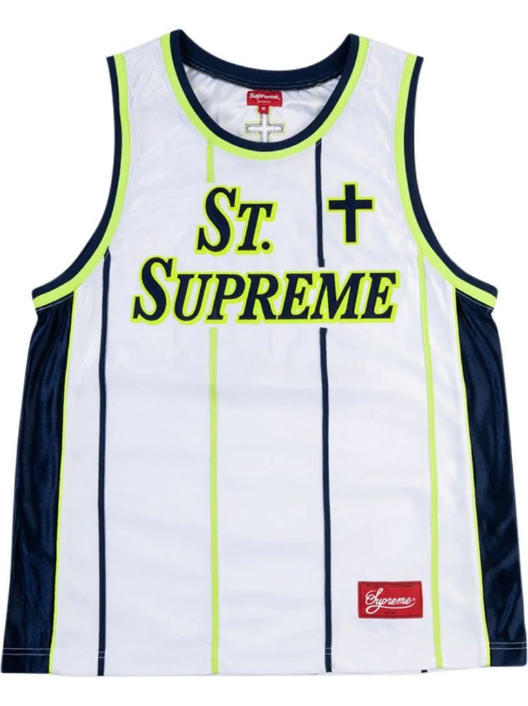 'St. Supreme' basketball vest