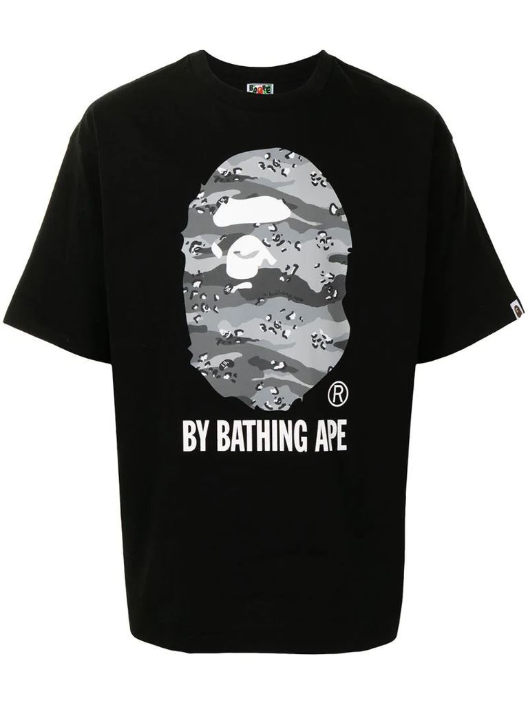 Ape Head-print cotton T-shirt