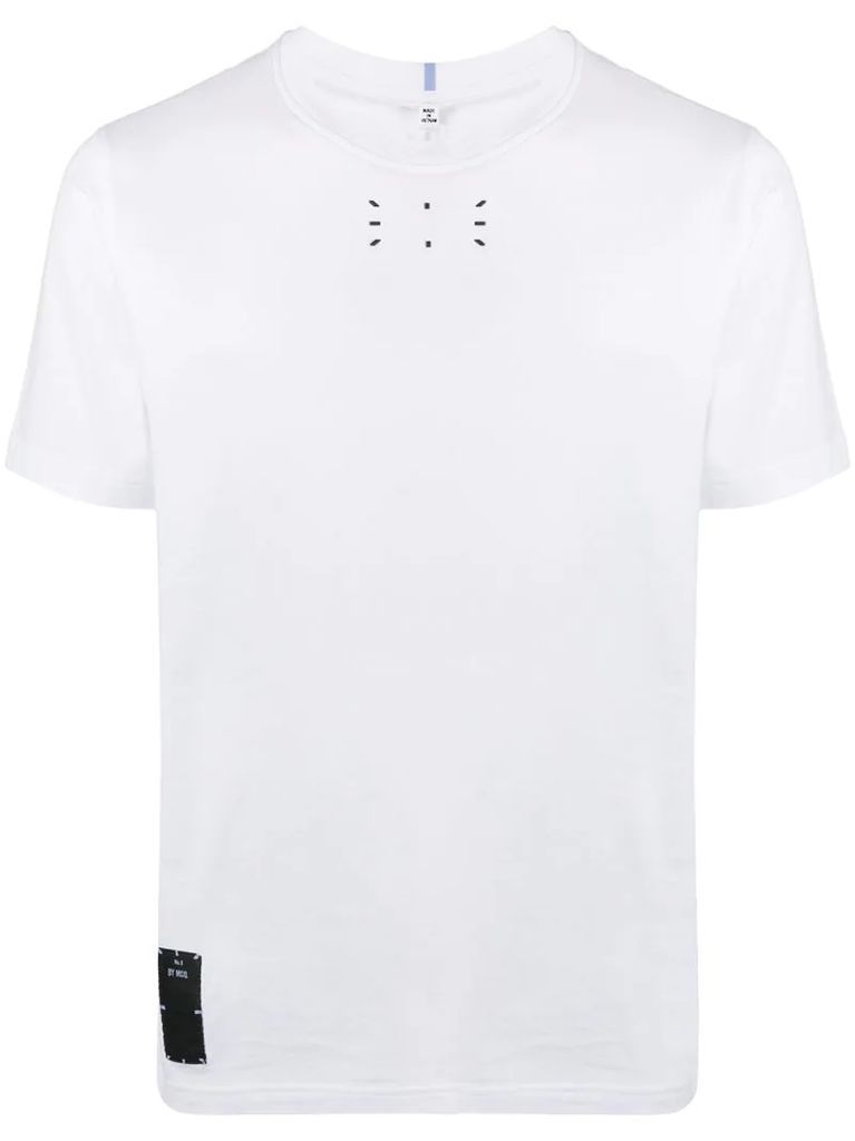 motif-print T-shirt