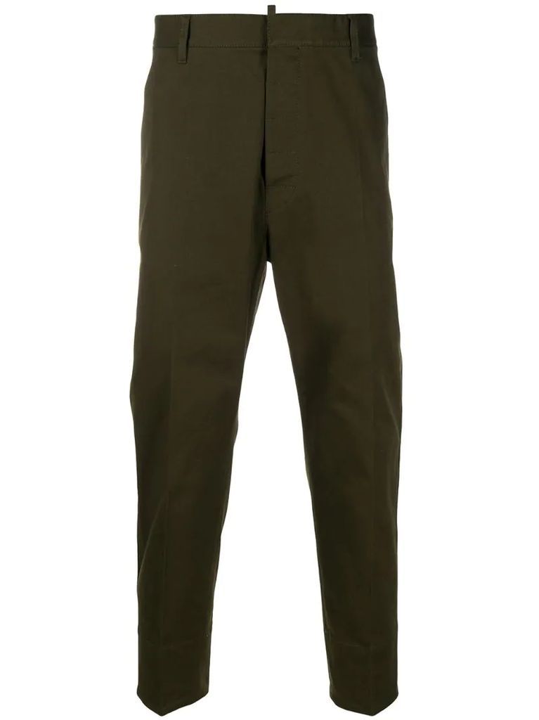 straight-fit trousers