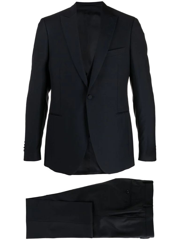 three-piece floral waistcoat suit