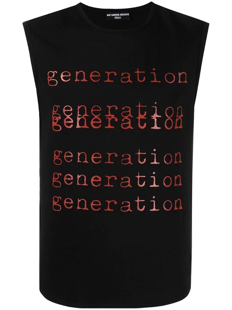 generation print vest