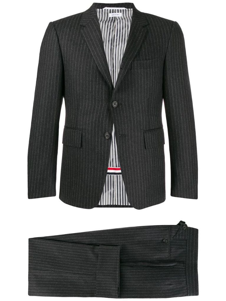 striped classic suit