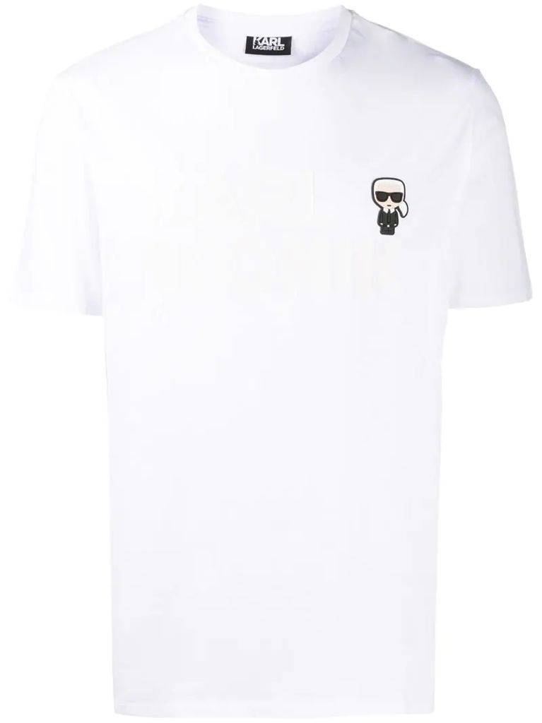 Karl patch cotton T-shirt