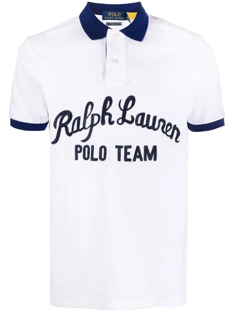 logo short-sleeve polo shirt