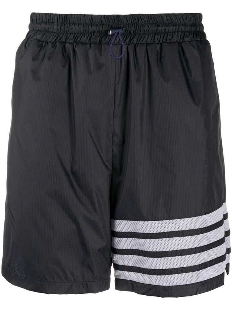 4-bar ripstop shorts