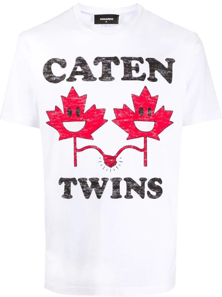 Caten Twins print T-shirt
