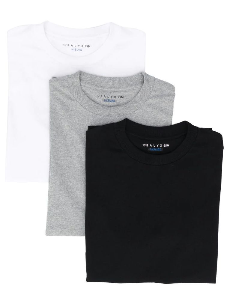 three-pack T-shirts