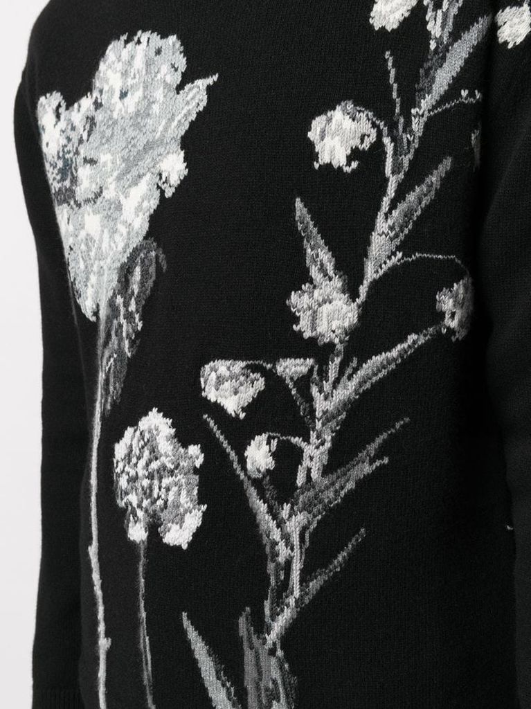 floral print jumper