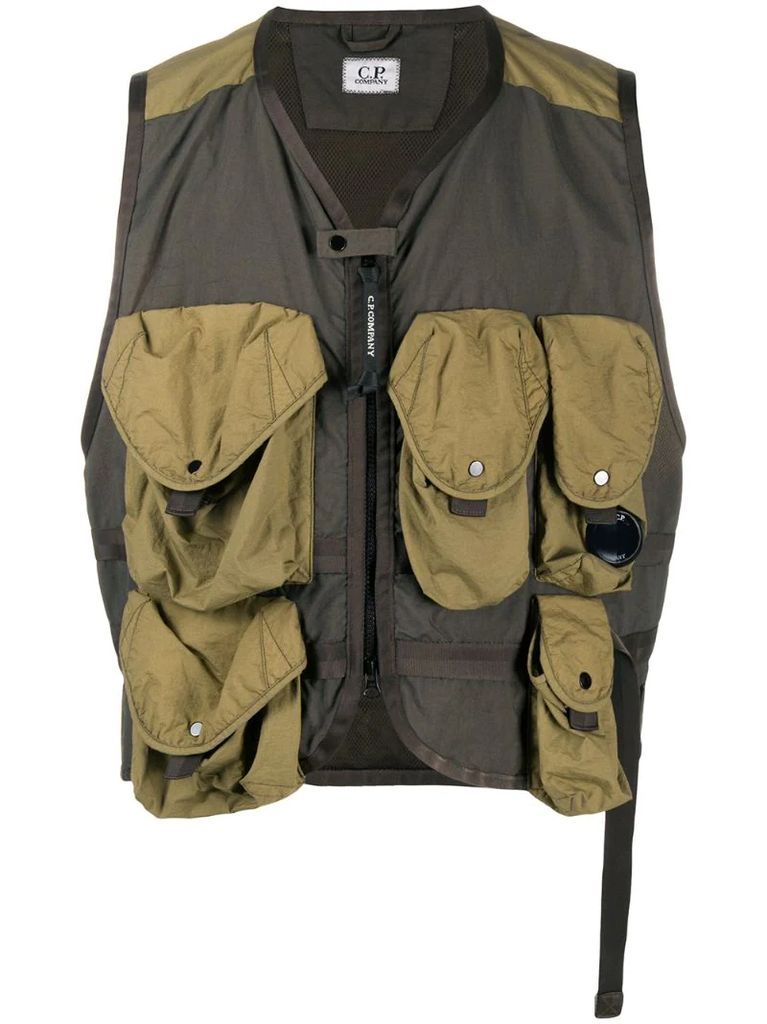 cargo-pocket vest