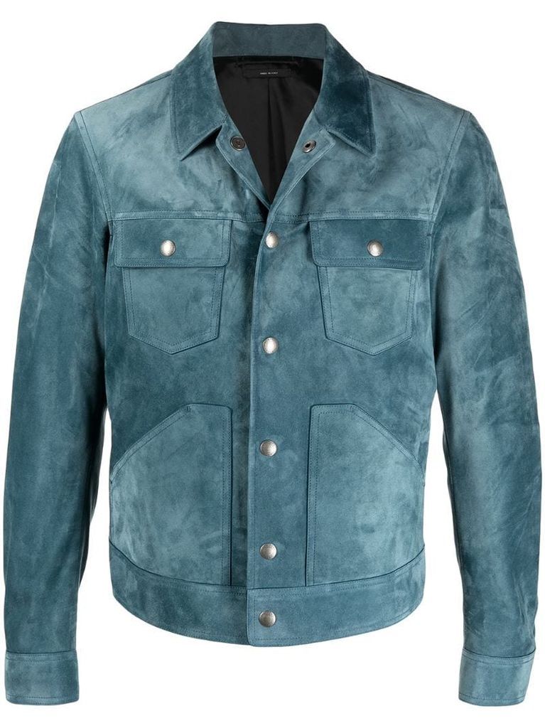 suede Western jacket