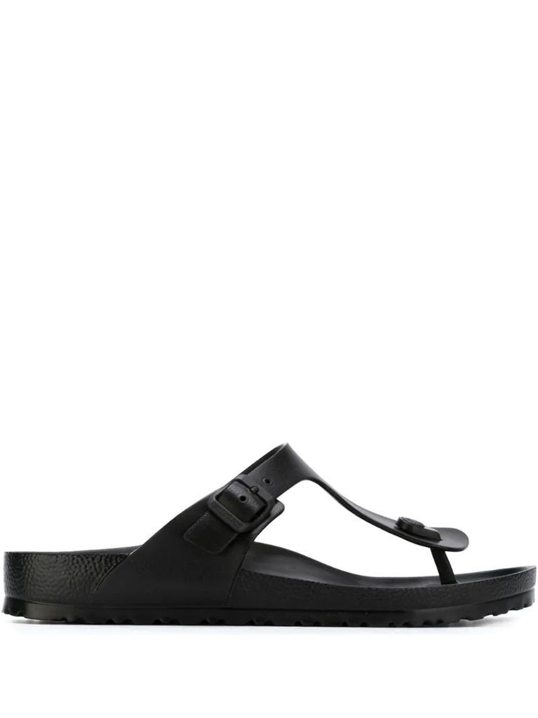 buckled T-bar sandals