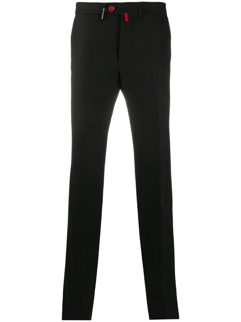 signature button tailored trousers