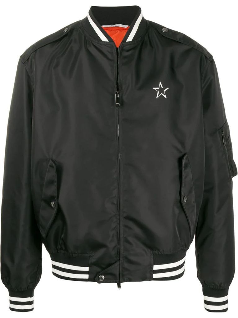 VLTN STAR bomber jacket