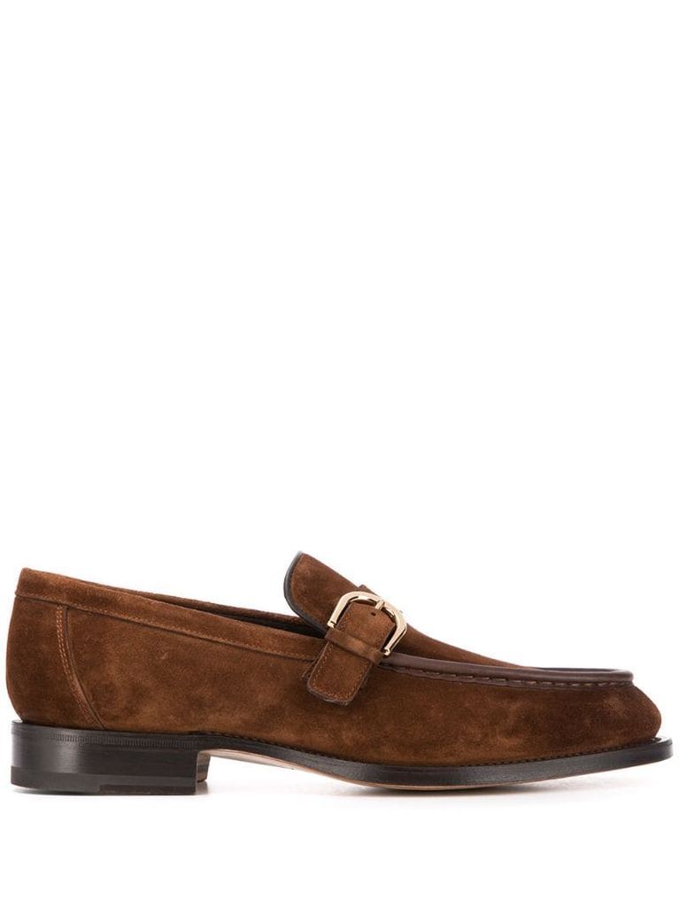slip-on buckled loafers