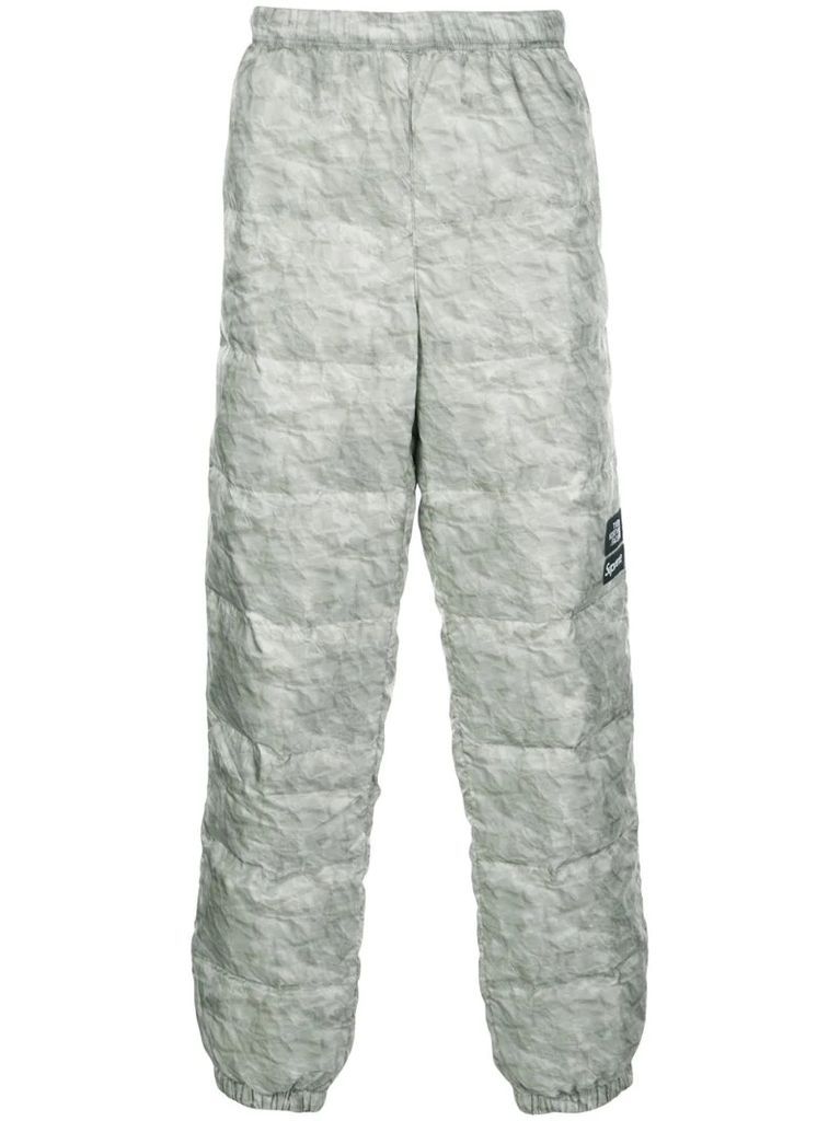 x The North Face paper trousers