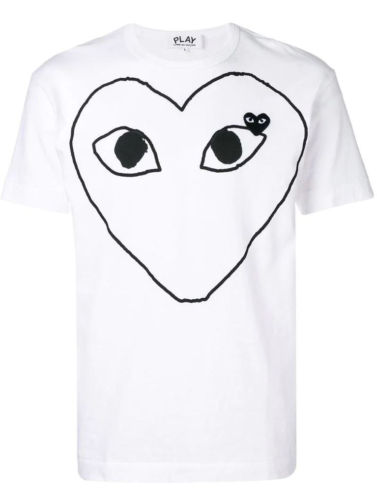 large heart logo T-shirt