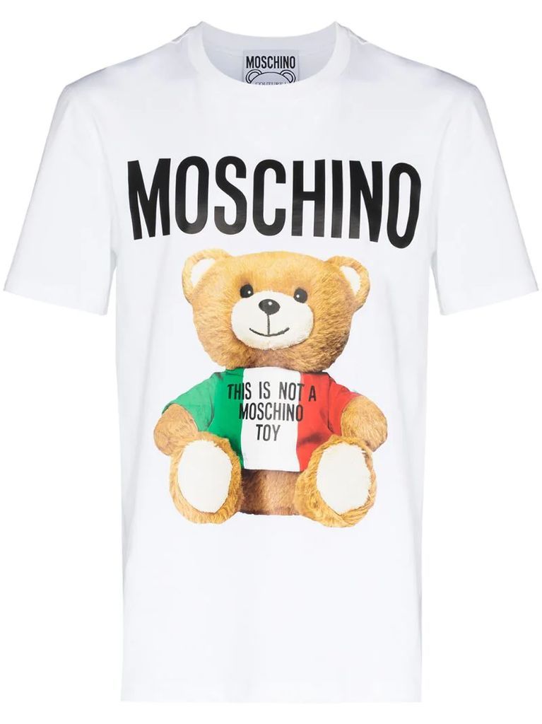 Italian Teddy Bear crew-neck T-shirt
