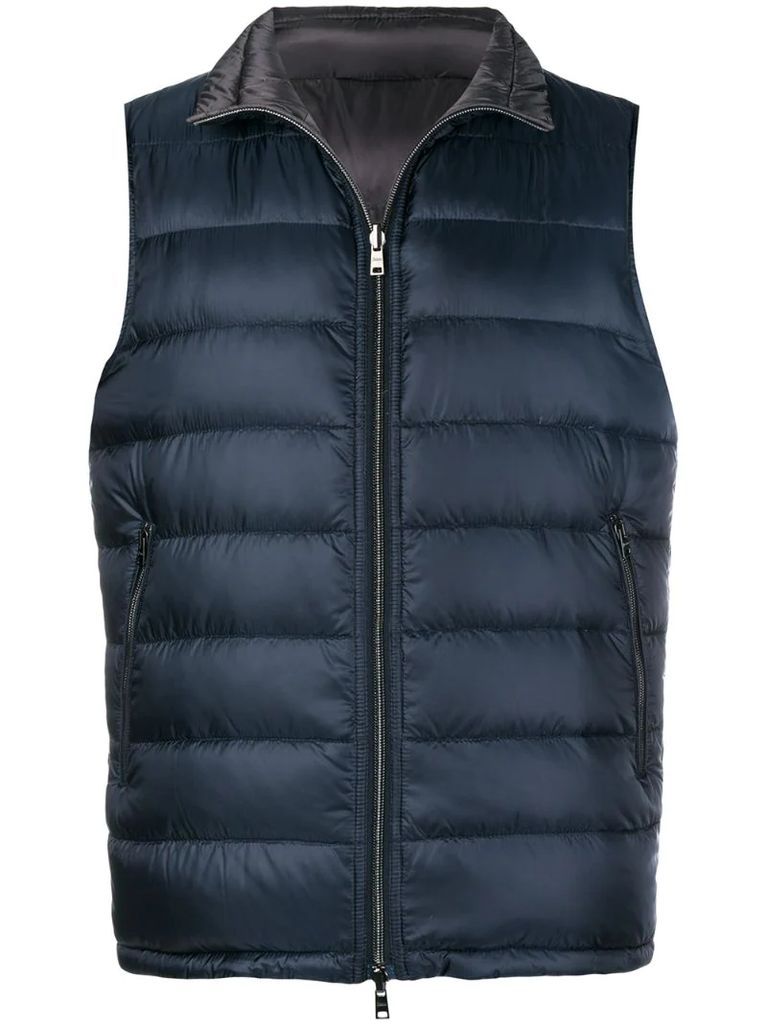 classic padded gilet