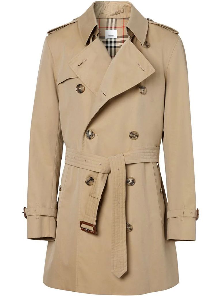 Cotton Gabardine Trench Coat