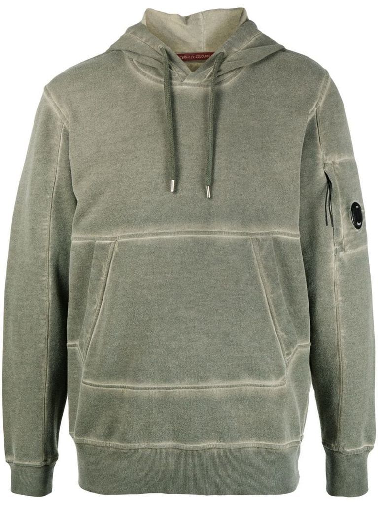 cotton hooded pullover