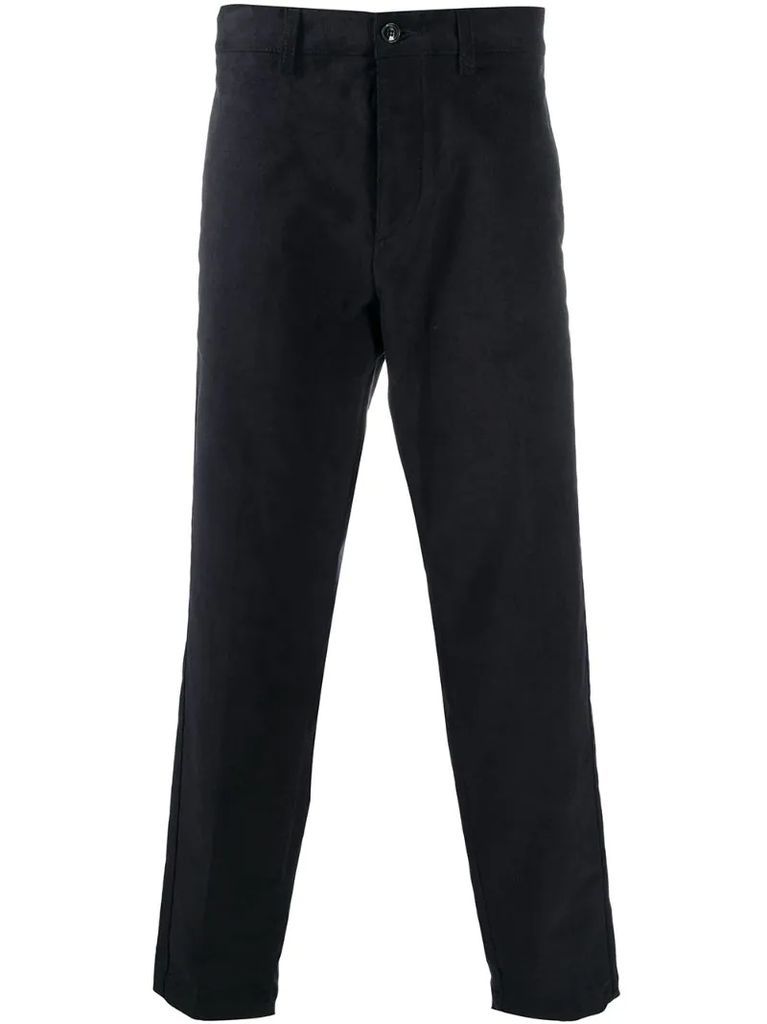 straight corduroy trousers