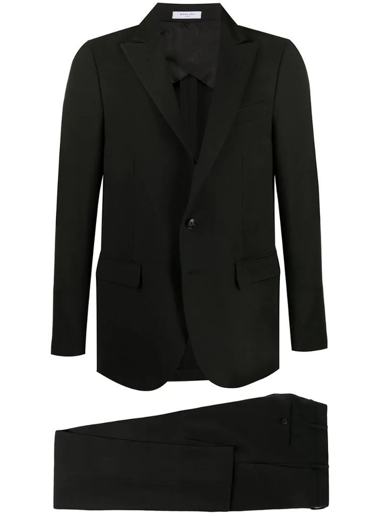 tailored single-breasted suit