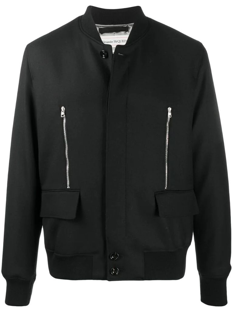 zip-detail jacket