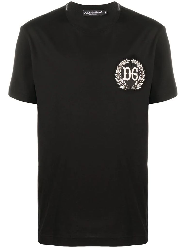 DG patch cotton T-shirt