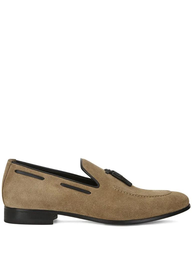 Thymus suede loafers
