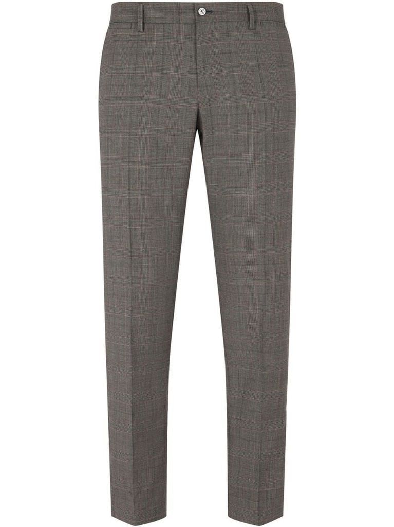 Prince of Wales checked trousers