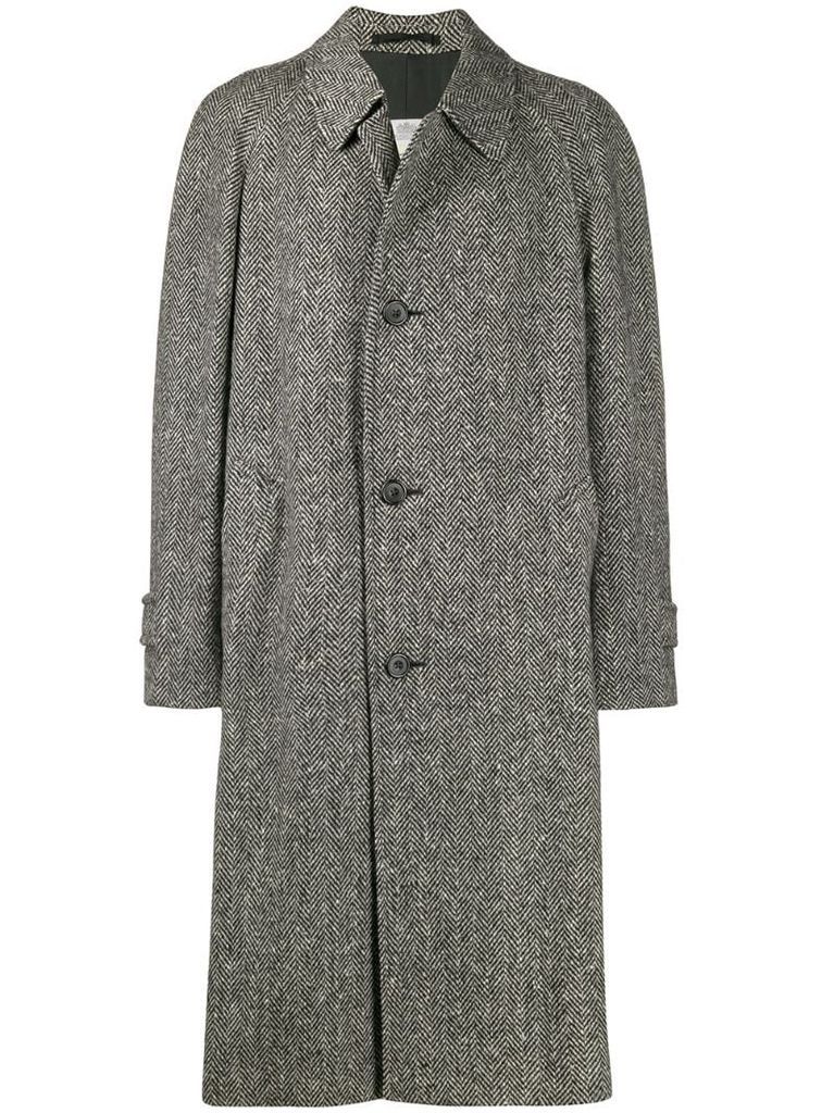 1990's tweed overcoat